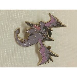 Official Pokemon Mega Aerodactyl Enamel Pin 2015 Nintendo Gold Tone  Accessory